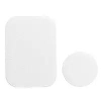 OEM Badget for magnet car holder, white leather