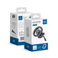 Blue Star Magnetic car phone holder compatible with Magsafe SMART LOCK X1, black air vent