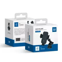 Blue Star Slide Mount Classic car phone holder with suction cup black