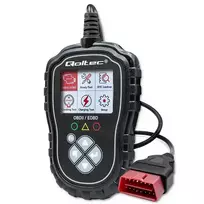 Qoltec Digital OBD2 EOBD Diagnostic Tester ProLine | 8V-25V | Dual System