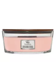 Woodwick Pressed Blooms  AND  Patchouli Scented Candle with Wooden Wick, 453.6 g