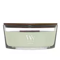 Woodwick Ethereal Haze Candle, Green, 9.2cm x 19.1cm x 12.1cm | Fresh  AND  Clean