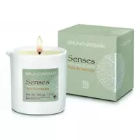 Bruno Vassari Senses Monoi Massage Oil Candle, 200 g