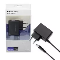 Qoltec PREMIUM 12W | 12V | 1A | 5.5*2.1 Plug-in Power Adapter