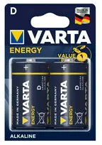 Varta 4120|D2 Alkaline LR20 1.5V Batteries (2 pack) (EU Blister)