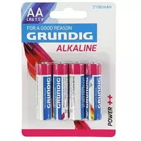Grundig Alkaline AA 4GB Battery