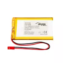 AKYGA Lithium Polymer Battery AKY0156 LP475085 Li-Po 3.7V|2500mAh PCM JST 2.54 2-Pin Connector 150mm