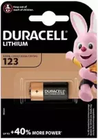 Duracell CR123A | 3V Alkaline Battery (EU Blister Pack)