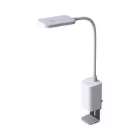 Forever Light Desk LED Lamp 6W with Clip PURE FLB-10 KIRSTEN, White