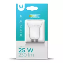 Forever Light LED bulb GU10 MR11 3W 230V 4500K 230ml ceramic