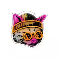 Forever Light Neon ART LED CAT DREAMER multicolor FLA04