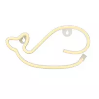 Forever Light Neon LED Light WHALE warm white Bat + USB FLNE09