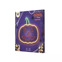 Forever Light Neon PLEXI LED HAPPY PUMPKIN orange green FPNE10