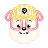 Psi Patrol Hanging Neon LED Paw Patrol on Plexiglass - Rubble OW-130446