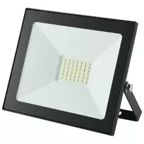 BESK LED Projector 30W/IP65 Black ECO