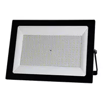 BESK LED Projector 200W/IP65/4000K Black ECO