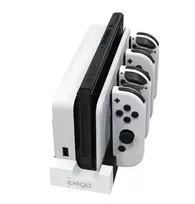 ipega 9186 Charger Dock Pro for N-Switch with Joy-Cons, White/Black