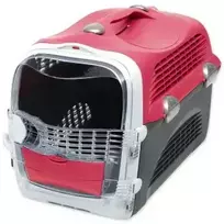 HAGEN Transport box: CATIT Design Cabrio dark red