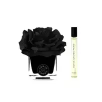 Herve Gambs Set: Patchouli Shadow, Room Spray, 10 ml + Black Couture Flower, Porcelain, Aroma Reed Diffuser, Black