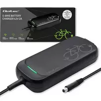 Qoltec Fast Charger for e-bike, electric scooter XIAOMI 36V | 42V | 2A | 8.0*8.0mm | water-resistant + power cable
