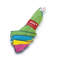 York Microfiber cloths, 4-pack.