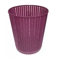 BESK Ruby plastic 10L ashtray, t.red