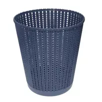 BESK Ruby 10L plastic ashtray, t. blue