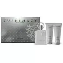 Afnan Supremacy Silver Gift Set EDP 100 ml, shower gel 100 ml, and aftershave balm 100 ml
