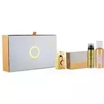 Armaf Club De Nuit Milestone Gift Set EDP 30 ml, 130 g solid soap, 50 ml body spray, and 55 ml hair spray