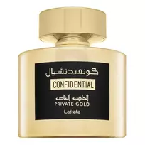 Lattafa Perfumes Lattafa Confidential Private Gold unisex eau de parfum 100 ml