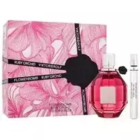 Viktor  AND  Rolf Flowerbomb Ruby Orchid Gift Set EDP 100 ml and 10 ml EDP miniature