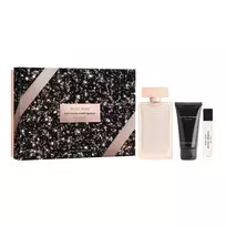 Narciso Rodriguez Set: For Her Musc Nude, Eau de Parfum, For Women, 100 ml + For Her Musc Nude, Hydrating Body Lotion, 50 ml + For Her Musc Nude, Eau de Parfum, For Women, 10 ml