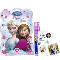 Disney Set: Frozen, Body Stickers, All Over the Body + Frozen, Cardboard Bookmark + Frozen, Eau de Toilette, for Girls, 9.5 ml *Tester