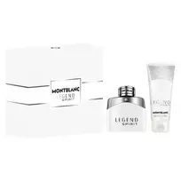 Mont Blanc Montblanc Set: Legend Spirit, Eau de Toilette, For Men, 50 ml + Legend Spirit, Cleansing Shower Gel, For All Skin Types, 100 ml