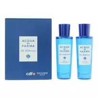 Acqua di Parma Set: Blu Mediterraneo – Amalfi Fig, Eau de Toilette, Unisex, 30 ml + Blu Mediterraneo – Panarea Myrtle, Eau de Toilette, Unisex, 30 ml