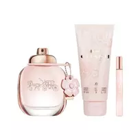 Coach Set: Floral, Eau de Parfum, For Women, 90 ml + Floral, Eau de Parfum, For Women, 7.5 ml + Floral, Body Lotion, All Over Body, 100 ml