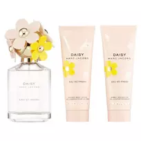 Marc Jacobs Set: Daisy Eau So Fresh, Eau de Toilette, for women, 75 ml + Daisy Eau So Fresh, Hydrating Body Lotion, 75 ml + Daisy Eau So Fresh, Hydrating Shower Gel, suitable for all skin types, 75 ml