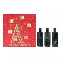 Giorgio Armani Set: Code, Fragrance, For Men, Refillable, 15 ml + Code, Eau de Toilette, For Men, 15 ml + Code, Eau de Parfum, For Men, 15 ml
