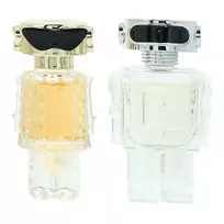 Paco Rabanne Set: Fame, Eau de Parfum, For Women, 4 ml *Miniature + Phantom, Eau de Toilette, For Men, 4 ml *Miniature