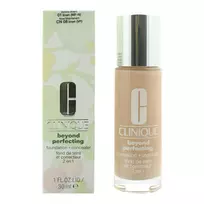Clinique Beyond Perfecting, Full Coverage, Liquid Foundation  AND  Concealer 2-In-1, 01 Linen, 30 ml