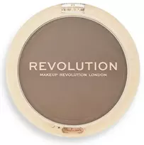 Makeup Revolution Ultra Cream Cocoa Bronzing Bronzer Compact Powder, Medium, 6.7 g