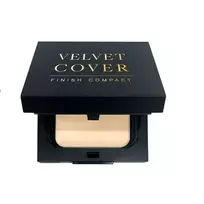 Dr. Hedison Velvet Cover Finish Compact, Matte, Compact Powder, Shade 21, Light Beige, 14 g
