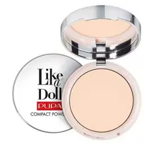 Pupa Like A Doll, Paraben-Free, Transparent, Compact Powder, 01, Light Beige, 9 g *Tester