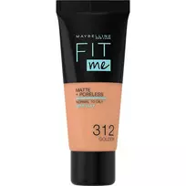 Maybelline Fit Me Matte + Poreless Liquid Foundation, 312 Golden, 30 ml