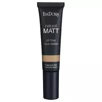 IsaDora Natural Matt, Oil-Free, Matte, Liquid Foundation, Shade 18, Almond, 35 ml