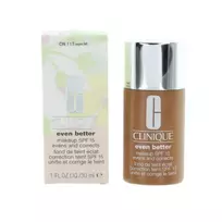 Clinique Even Better, Paraben-Free, Hydrating, Liquid Foundation, CN 113, Sepia, SPF 15, 30 ml