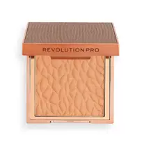 Revolution Pro Bahia Sculpting Bronzer, Cocoa, Moisturizing Bronzer Compact Powder, Fair, 8 g