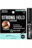 Ardell Strong Hold Lash Glue, Black - Professional Waterproof Lash Adhesive for Strip Lashes with Precision Brush, Fast-Drying 24-Hour Lift-Proof Formula