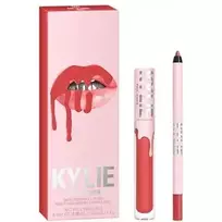 Kylie Cosmetics Matte Liquid Lipstick + Lip Liner Set – A decorative cosmetics set.