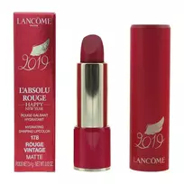 Lancome L'Absolu Rouge, Matte, Cream Lipstick, 178, Vintage Red, 3.4 g